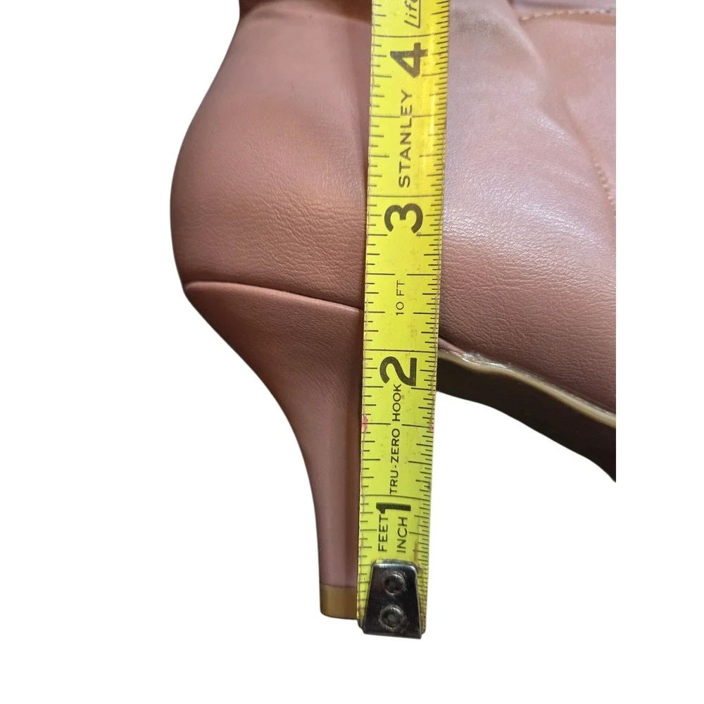 Journee Collection Kaavia-WC Rose Pink Wide Calf Over The Knee Boots Womens 11